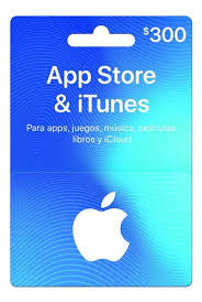 $300 App Store & iTunes gift card