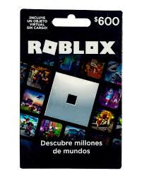 Gift card Roblox $600